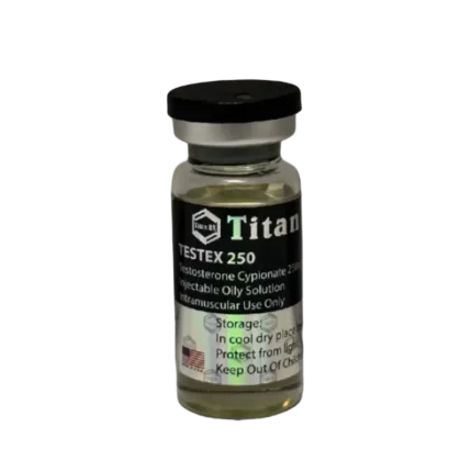 Testex 250mg/ml injection – Titan Rx packaging