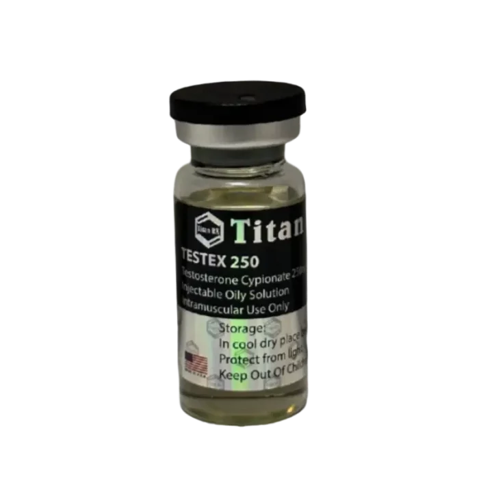 Testex 250mg/ml injection – Titan Rx packaging