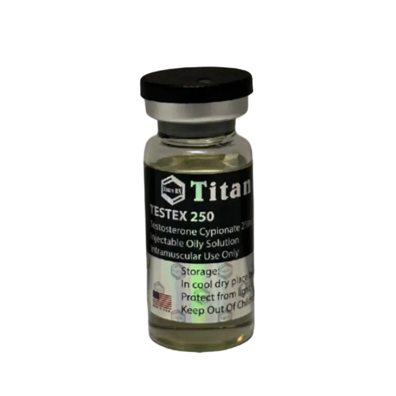 Testex 250mg/ml injection – Titan Rx packaging