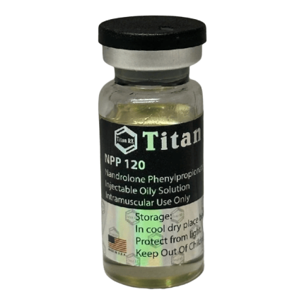 Buy NPP 120mg/ml online from Titan Rx – front view – discreet delivery across UK and EU