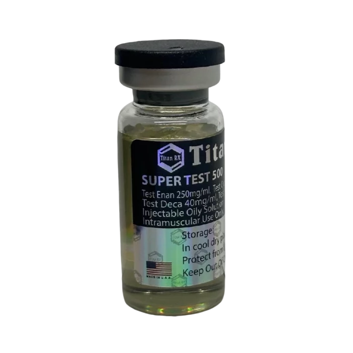 Buy Super Test 500mg/ml – side view – discreet delivery across UK and EU