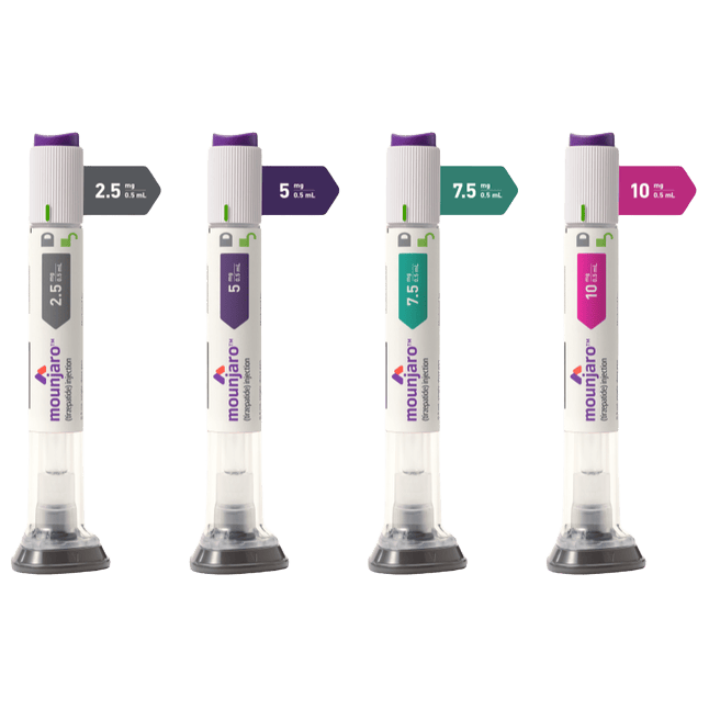 Mounjaro Injection different dosage