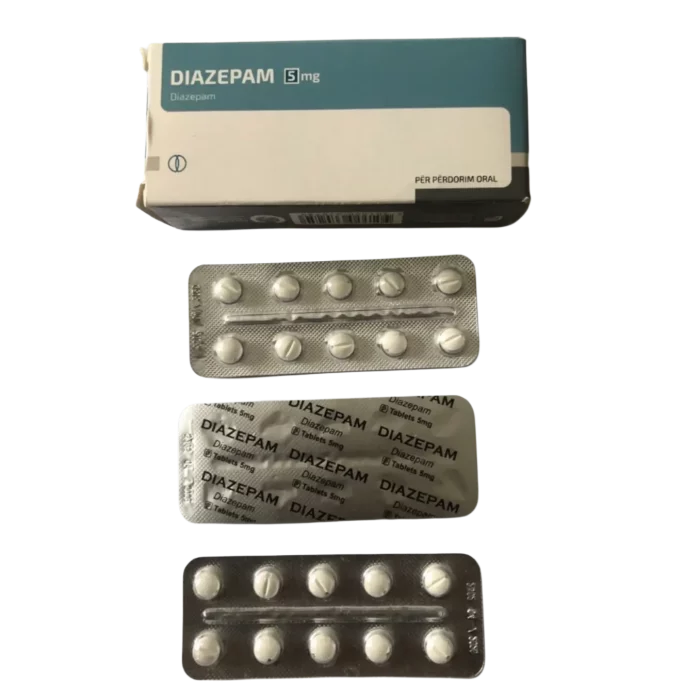 Diazepam 5 mg tablets - generic packaging